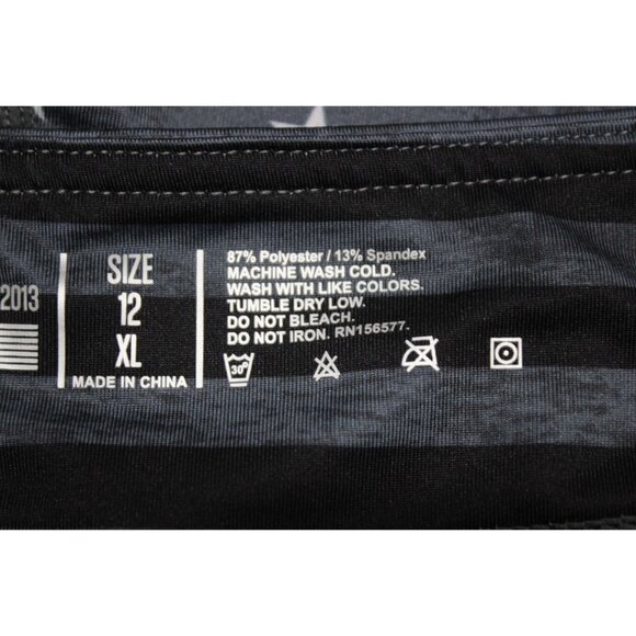 IAB Mfg women's 3 in no-ride patriotic stars athletic gym workout shorts - Picture 10 of 10